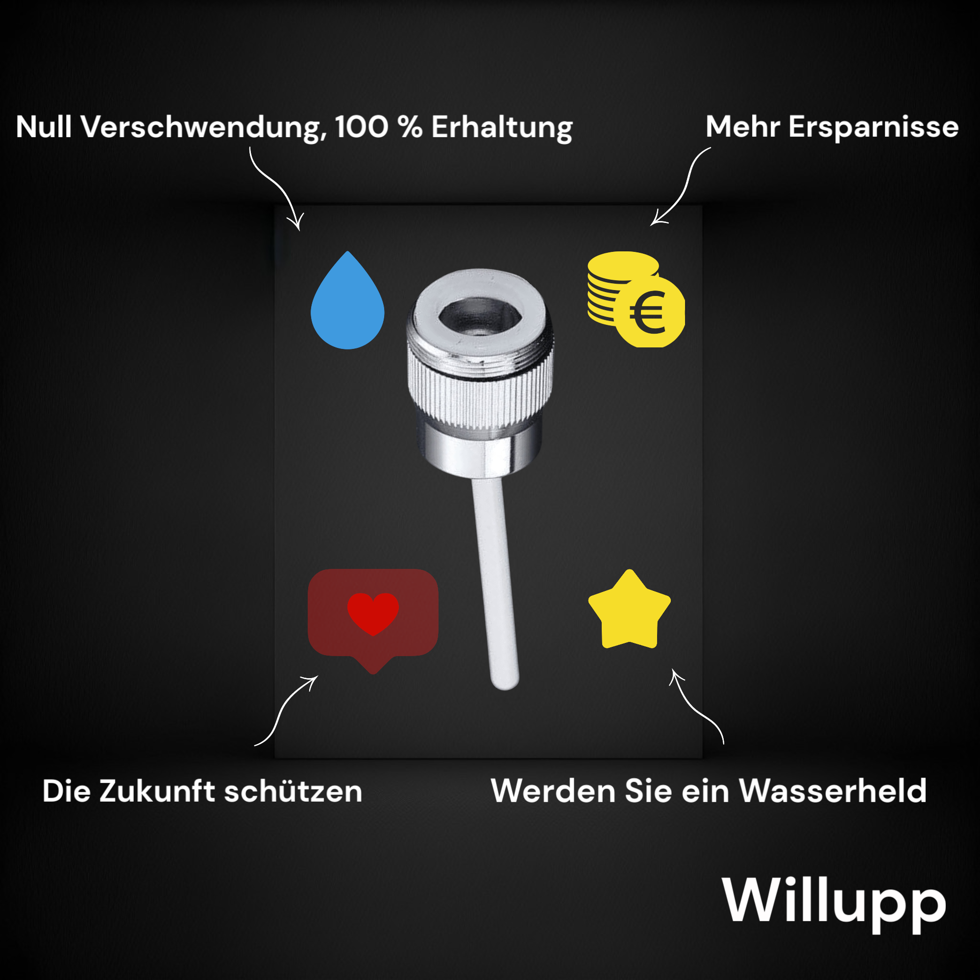 WasserSaver für Wasserhähne WillWater